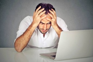 Empreendedor estressado