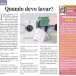 Quando devo lavar roupa matéria